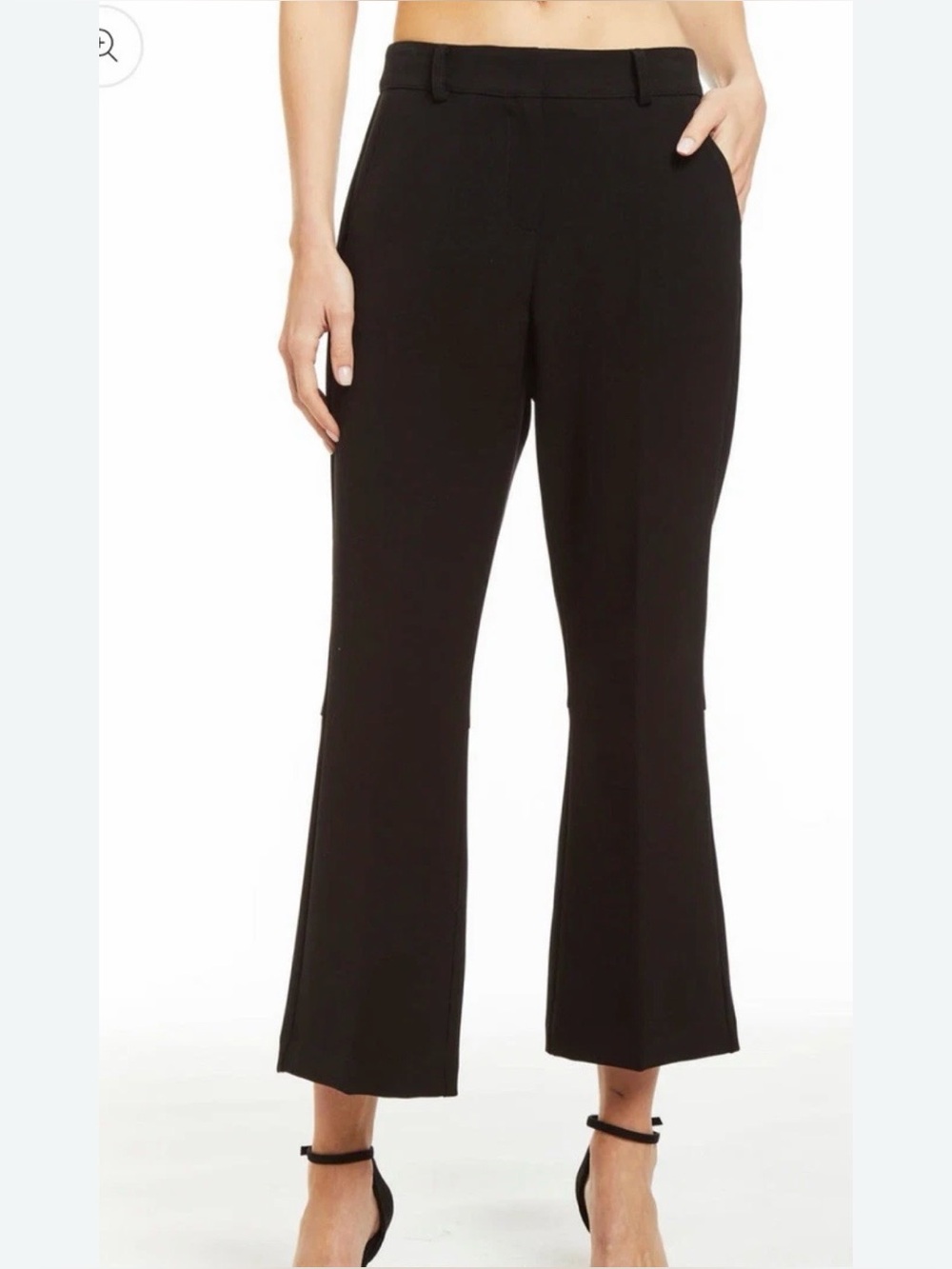 DREW Minnie Pant in Black - Size 4 (NWT) with Back Kick Flaps